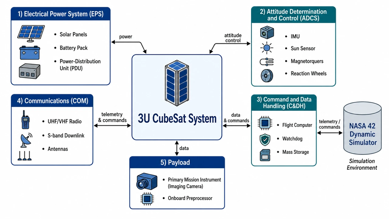 3U CubeSat System Architecture