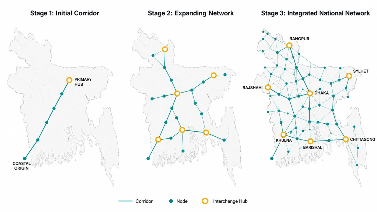 Cross-Regional Corridor / Network Map